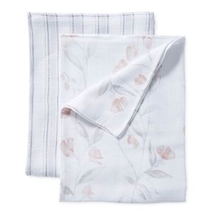 Serena & Lily Sweet Pea Swaddle Set